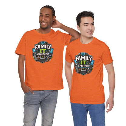 Family IT Department T-Shirt – Funny Household Tech Support Tee