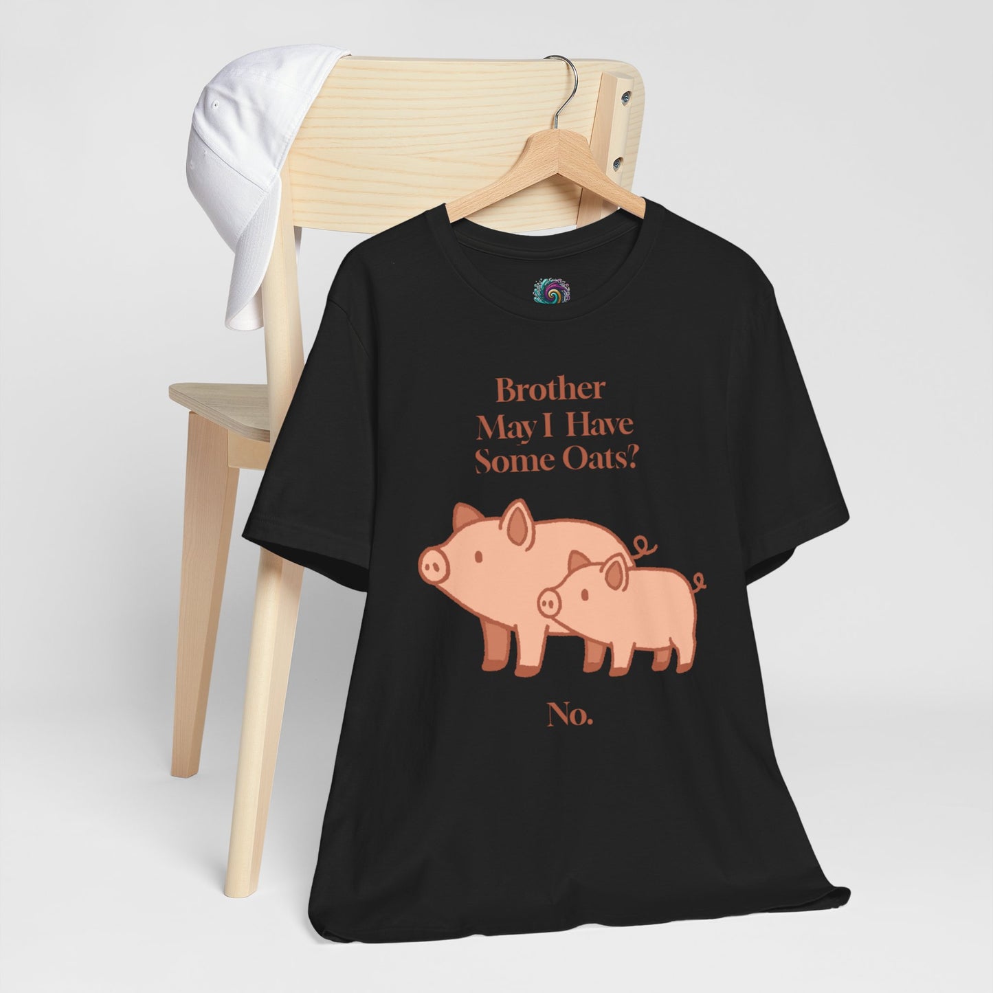Brother May I Have Some Oats T-Shirt – Funny Viral Pig Meme Tee