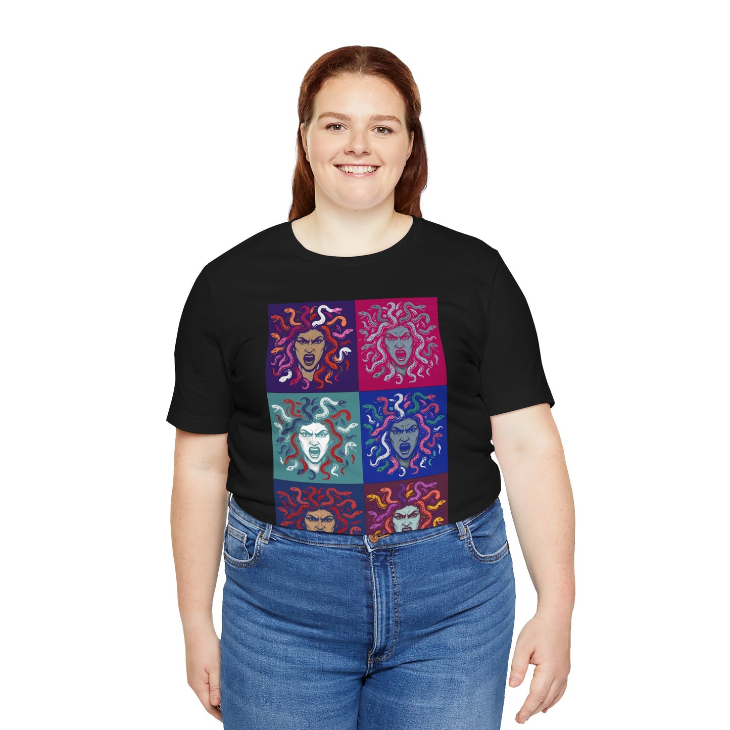 The Female Gaze Medusa T-Shirt – Feminist Pop Art Tee