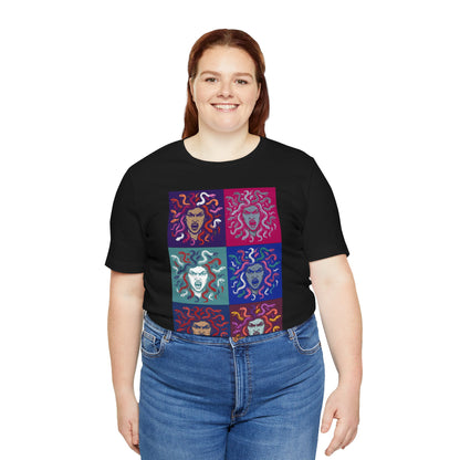The Female Gaze Medusa T-Shirt – Feminist Pop Art Tee