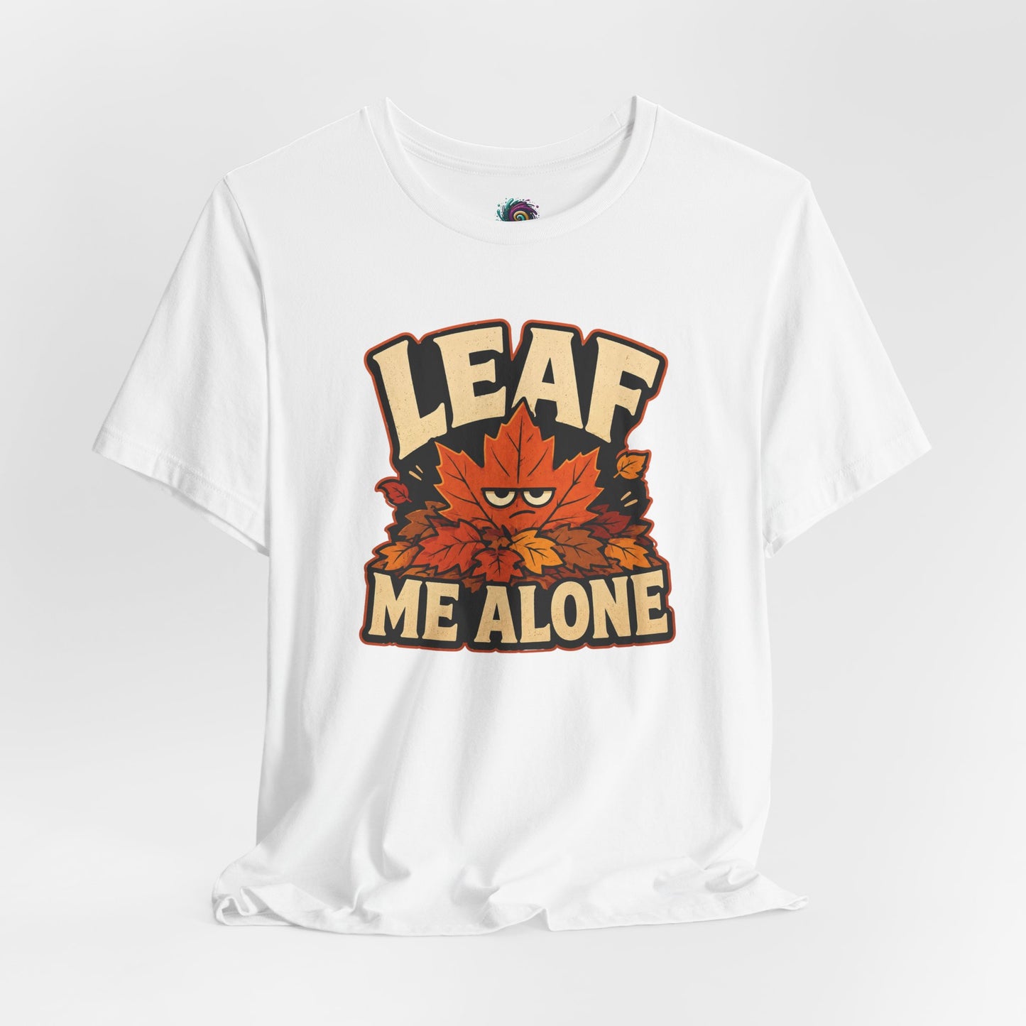 Leaf Me Alone T-Shirt – Funny Fall Introvert Leaves Tee