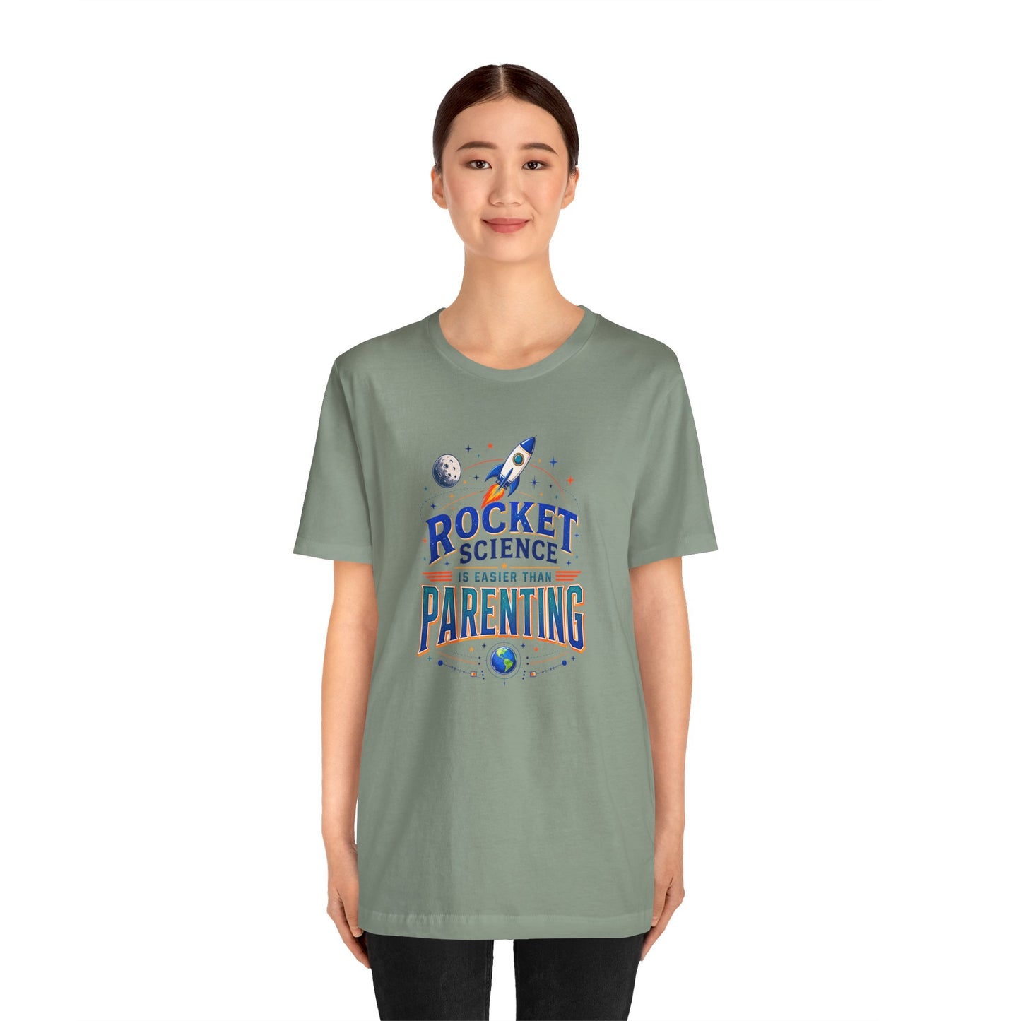 Rocket Science Parenting T-Shirt – Funny Aerospace Parent Tee