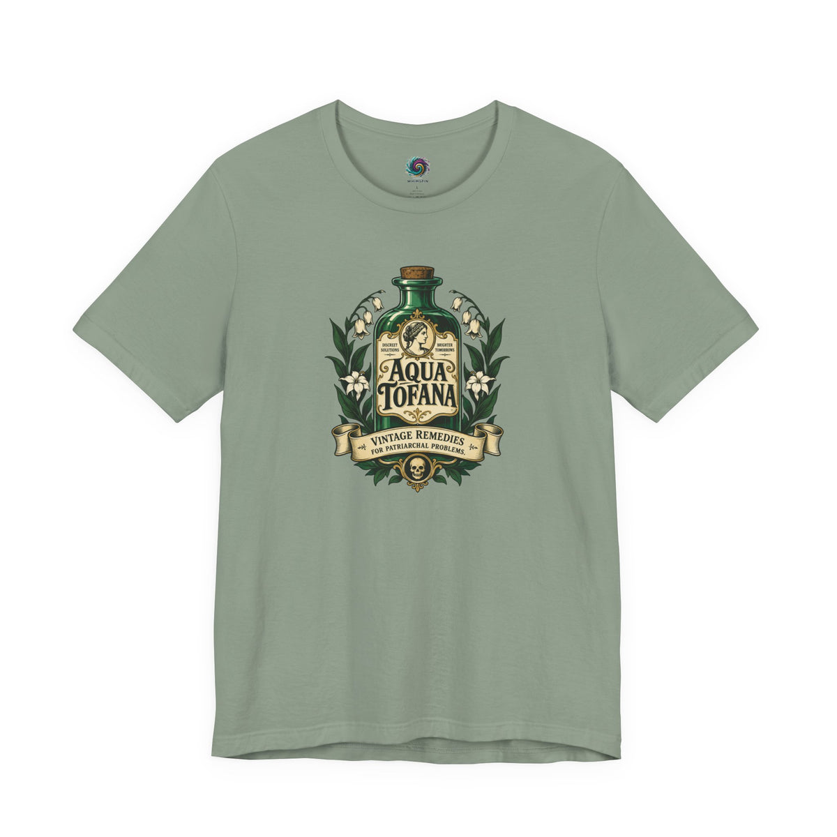 Aqua Tofana T-Shirt – Dark History Feminist Apothecary Tee