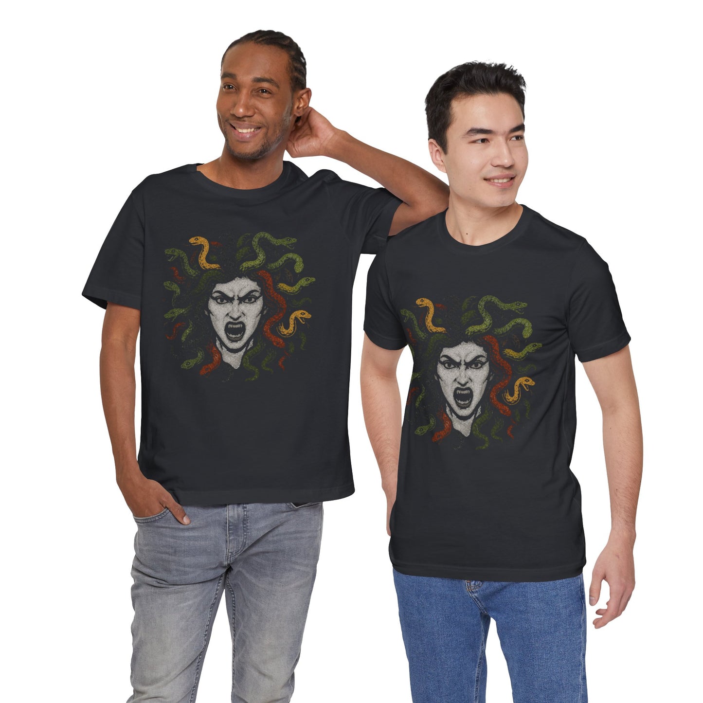 Medusa T-Shirt – Greek Mythology Gorgon Graphic Tee