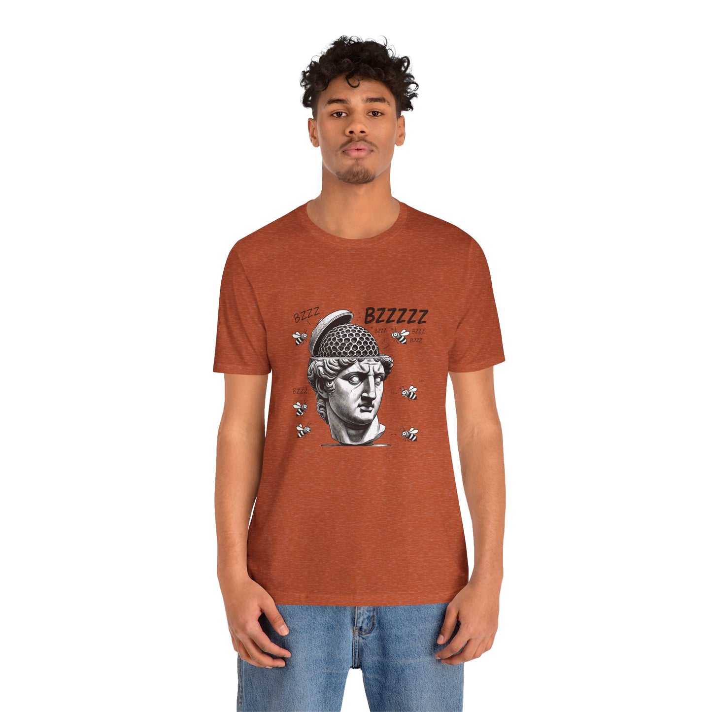 Hive Mind T-Shirt – Surreal Bee Group Think Parody Tee