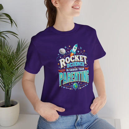 Rocket Science Parenting T-Shirt – Funny Aerospace Parent Tee