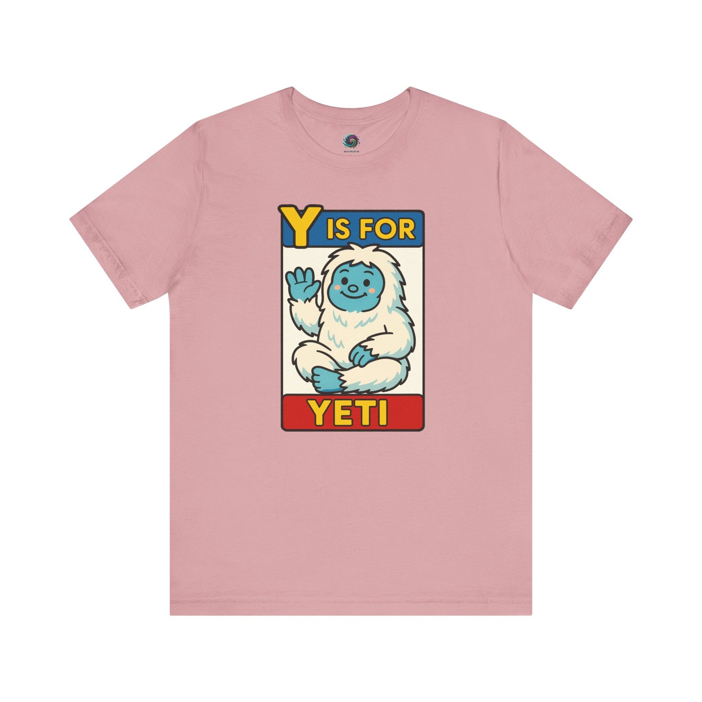 Y Is for Yeti T-Shirt – Cute Winter Monster Tee from the Monster Alphabet Series