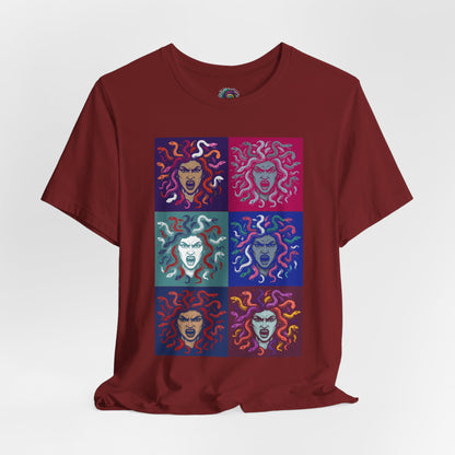 The Female Gaze Medusa T-Shirt – Feminist Pop Art Tee