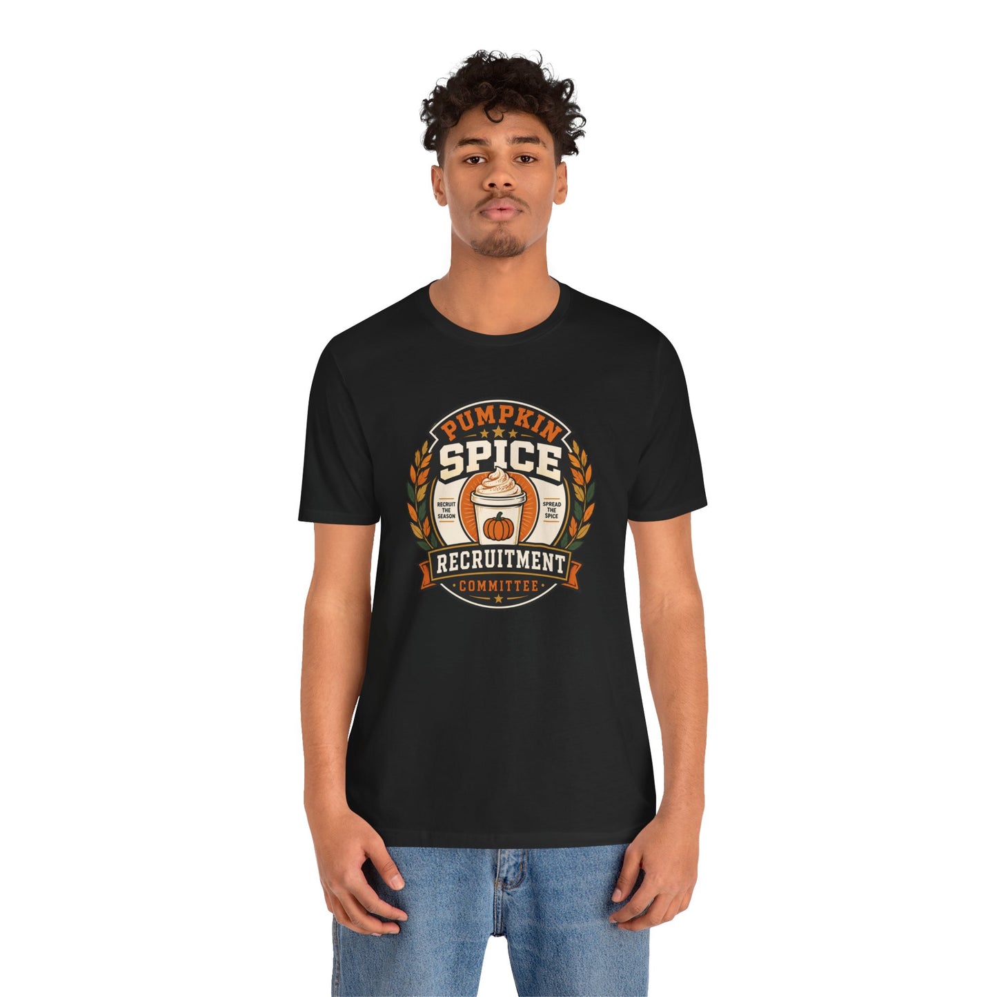 Pumpkin Spice Recruitment Committee T-Shirt – Funny Fall Tee