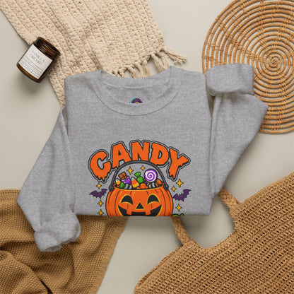 Candy Tax Collector Sweatshirt – Funny Halloween Parent Crewneck