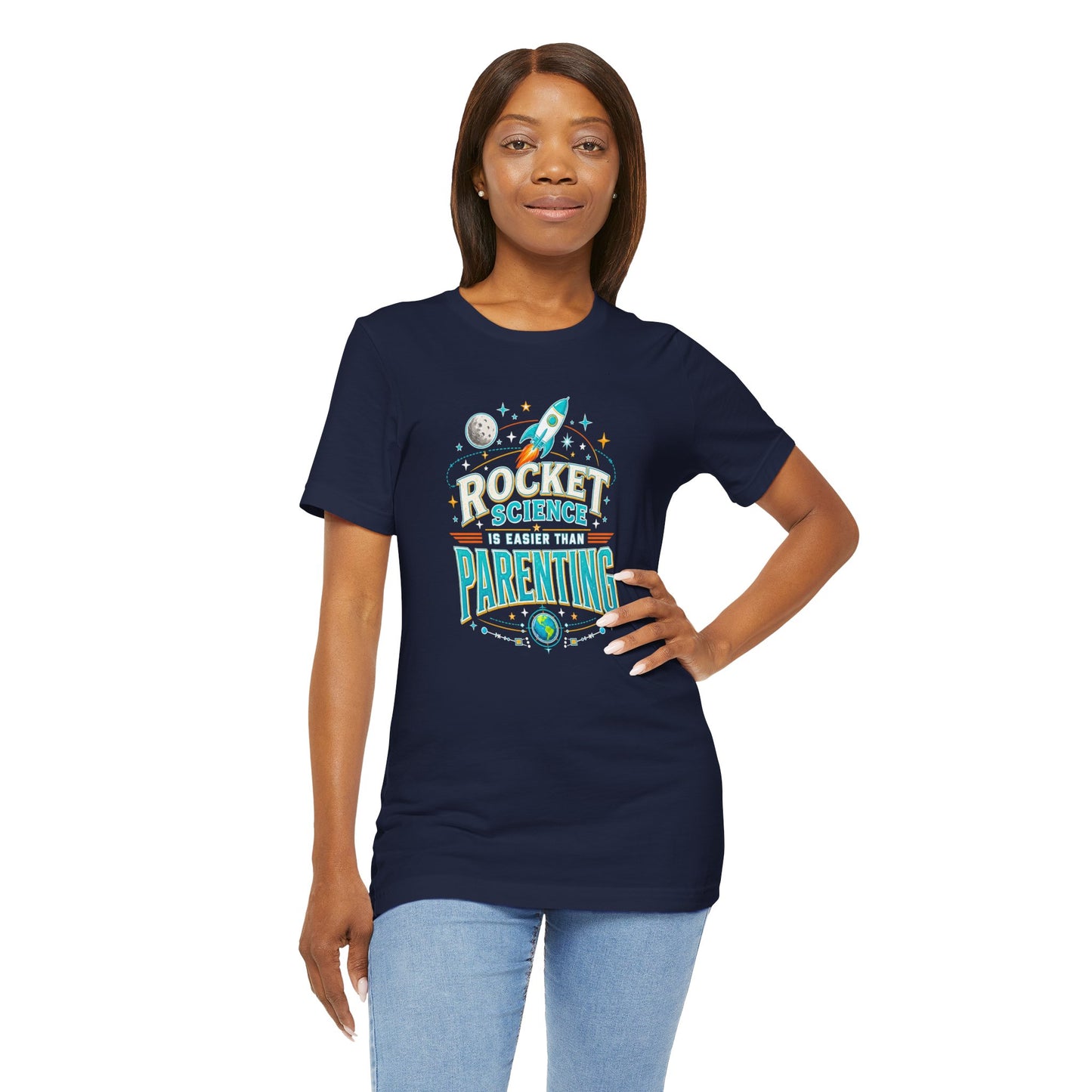 Rocket Science Parenting T-Shirt – Funny Aerospace Parent Tee