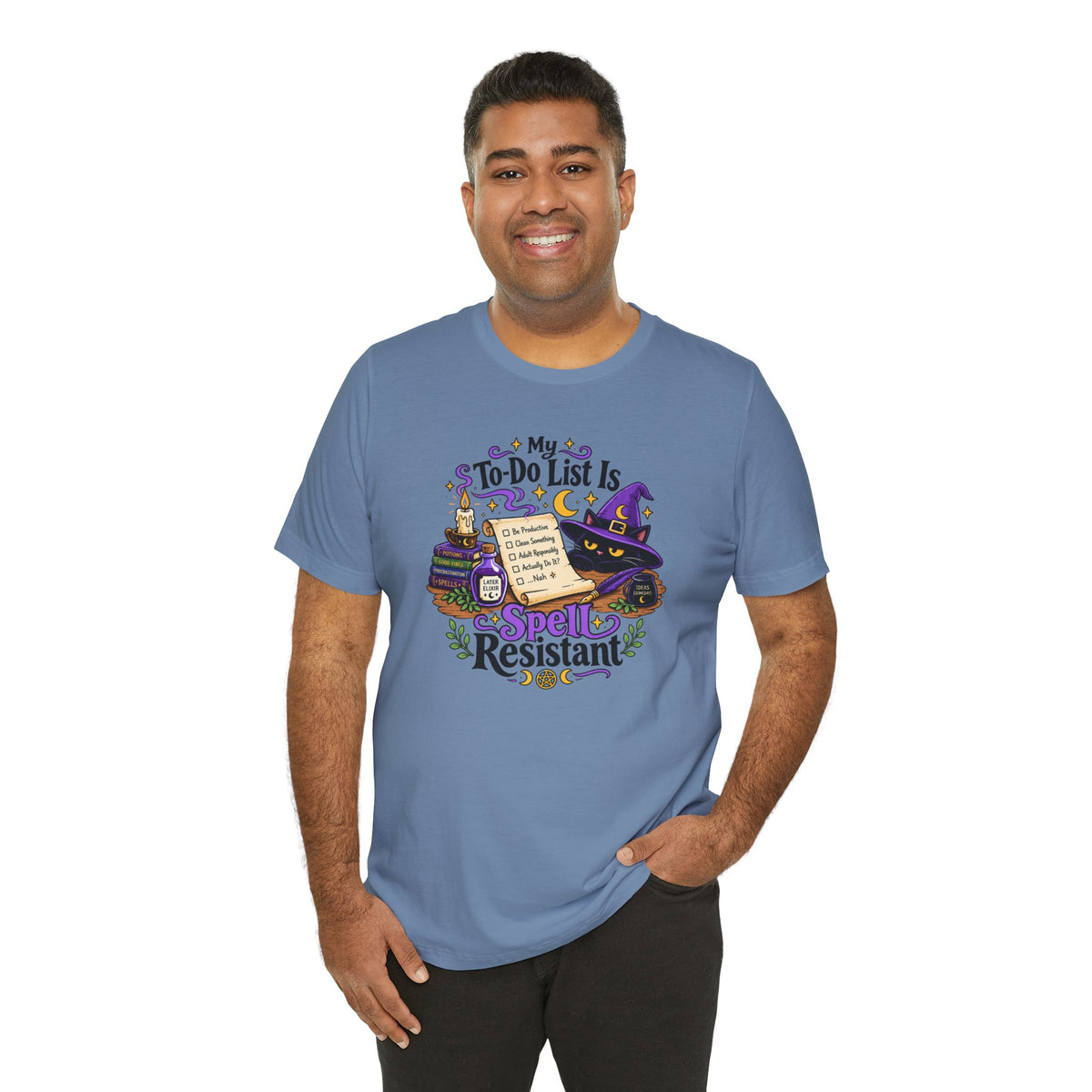 My To-Do List Is Spell Resistant T-Shirt – Funny Witchy ADHD Tee