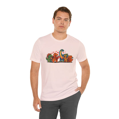 Dinosaur Valentines T-Shirt – Cute Dino Valentine’s Day Tee