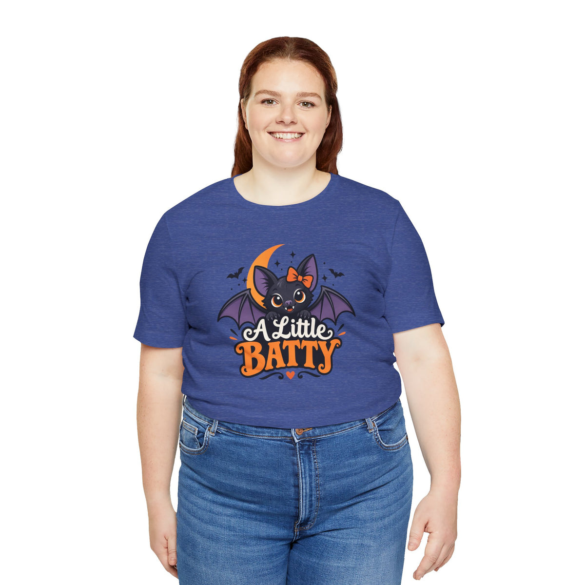 A Little Batty T-shirt - Cute Funny Halloween Bat Tee