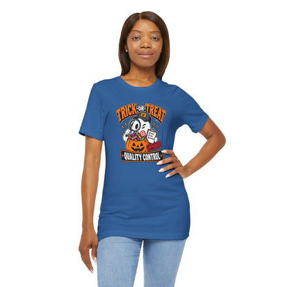 Trick-or-Treat Quality Control T-Shirt – Funny Halloween Candy Tee