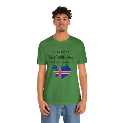 Eyjafjallajökull T-Shirt – Funny Iceland Volcano Travel Merch