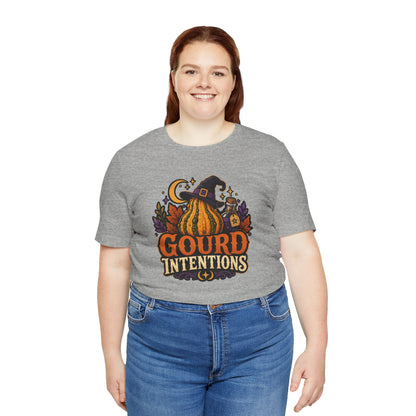 Gourd Intentions T-Shirt – Funny Witchy Fall Pumpkin Tee
