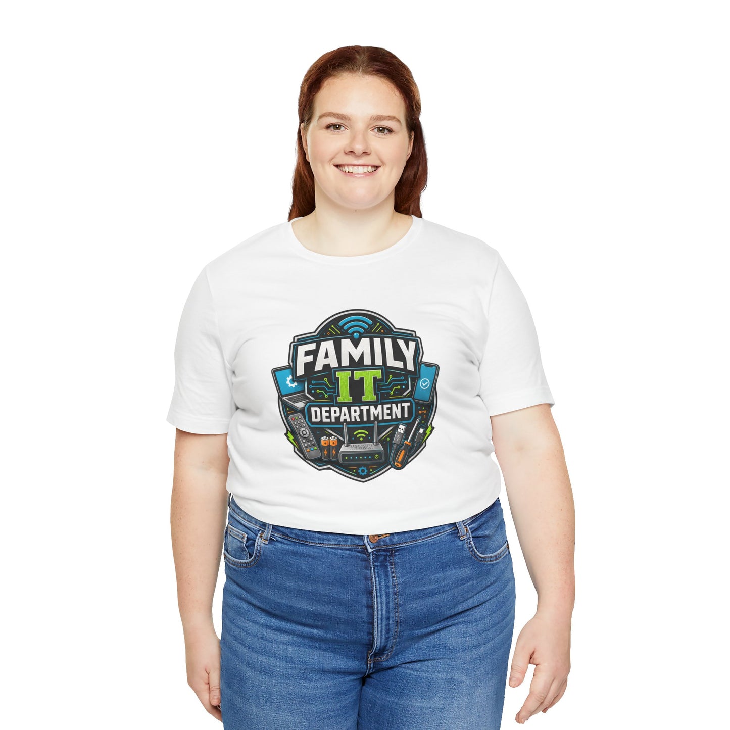Family IT Department T-Shirt – Funny Household Tech Support Tee