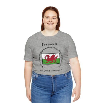 Llanfairpwllgwyngyllgogerychwyrndrobwllllantysiliogogogoch T-Shirt – Funny Wales Travel Merch