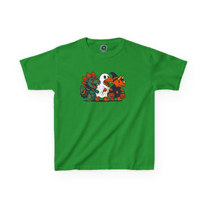 Kids Halloween Dino Squad T-Shirt – Cute Trick-or-Treat Dino Tee
