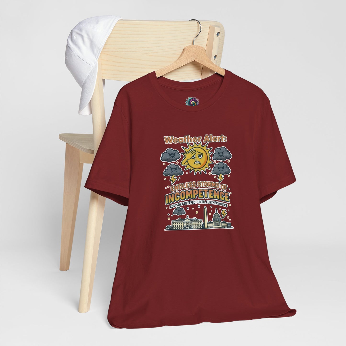 Weather Alert Political Satire T-Shirt – Funny Protest Shirt | Whimspin