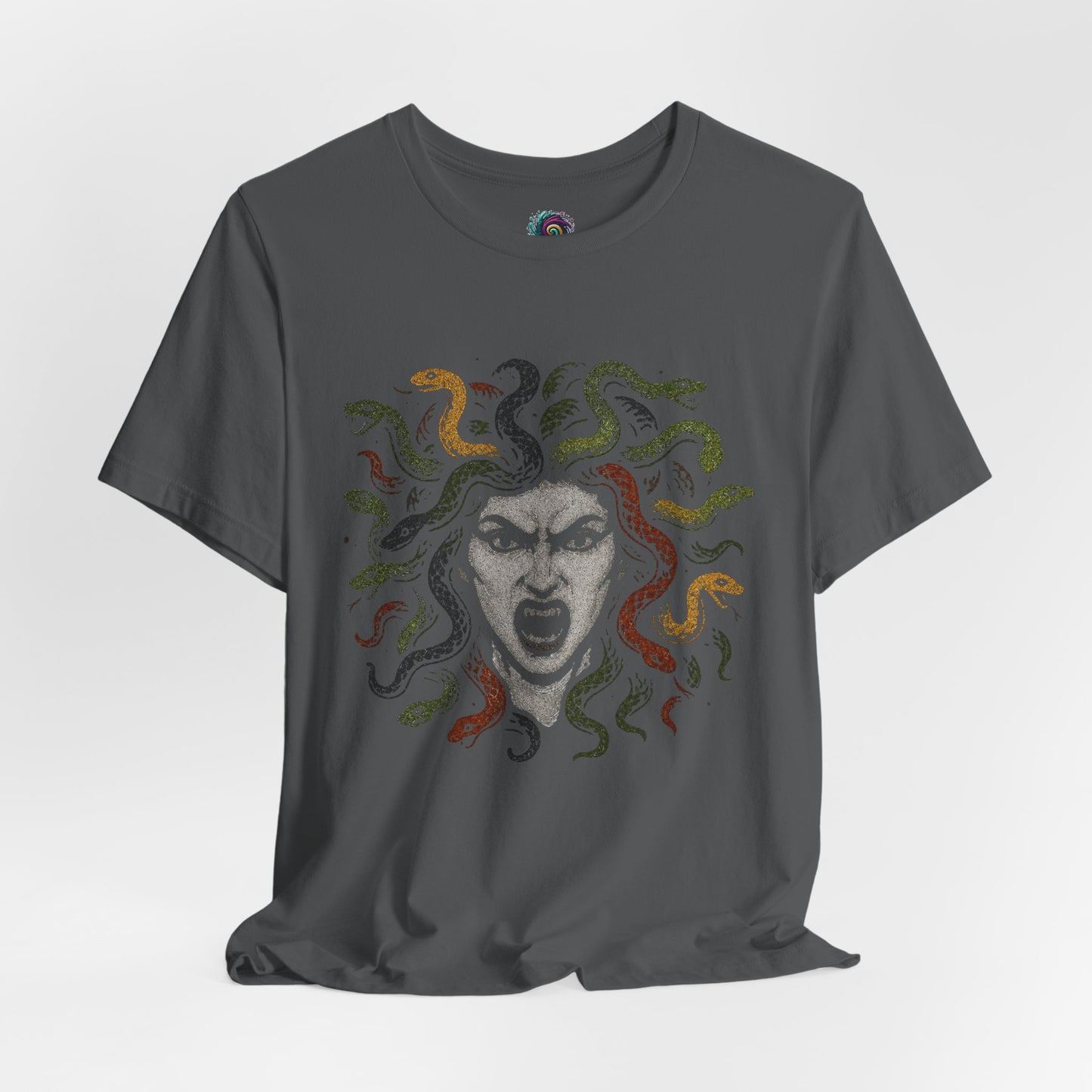 Medusa T-Shirt – Greek Mythology Gorgon Graphic Tee
