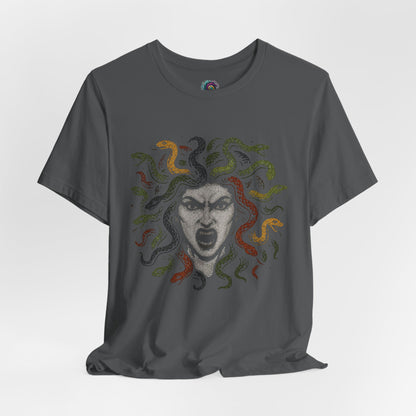 Medusa T-Shirt – Greek Mythology Gorgon Graphic Tee