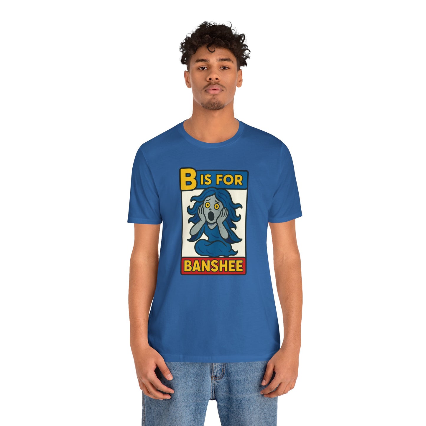 B is for Banshee T-Shirt – Funny Halloween Legend Alphabet Tee