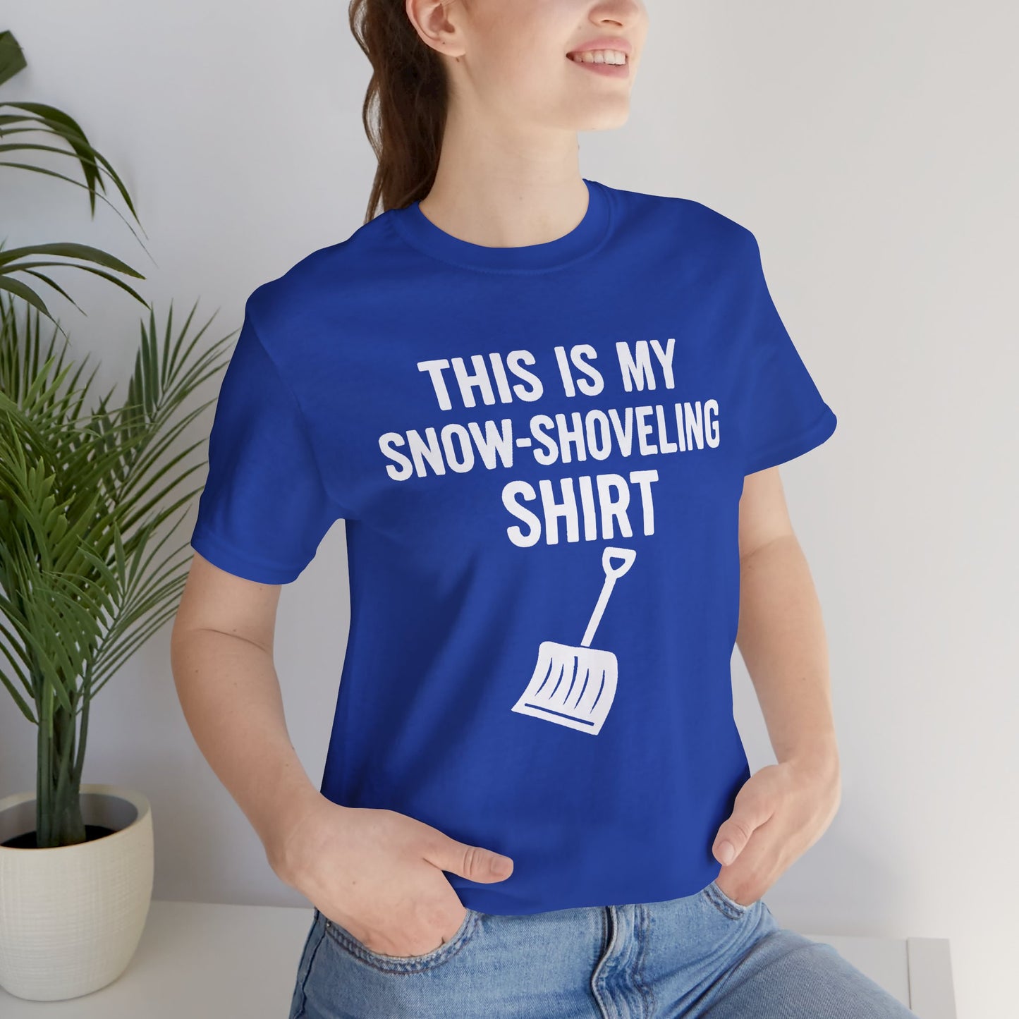 This Is My Snow-Shoveling Shirt – Funny Winter Chore Tee
