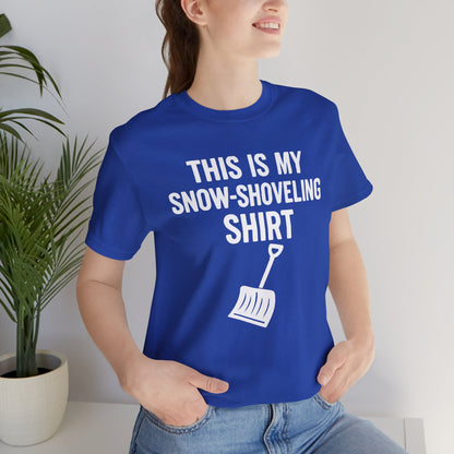 This Is My Snow-Shoveling Shirt – Funny Winter Chore Tee