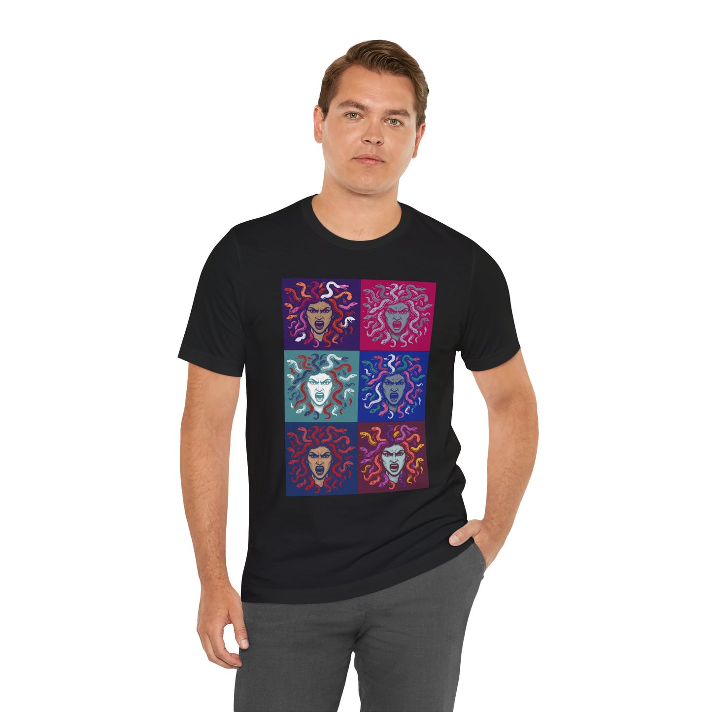 The Female Gaze Medusa T-Shirt – Feminist Pop Art Tee