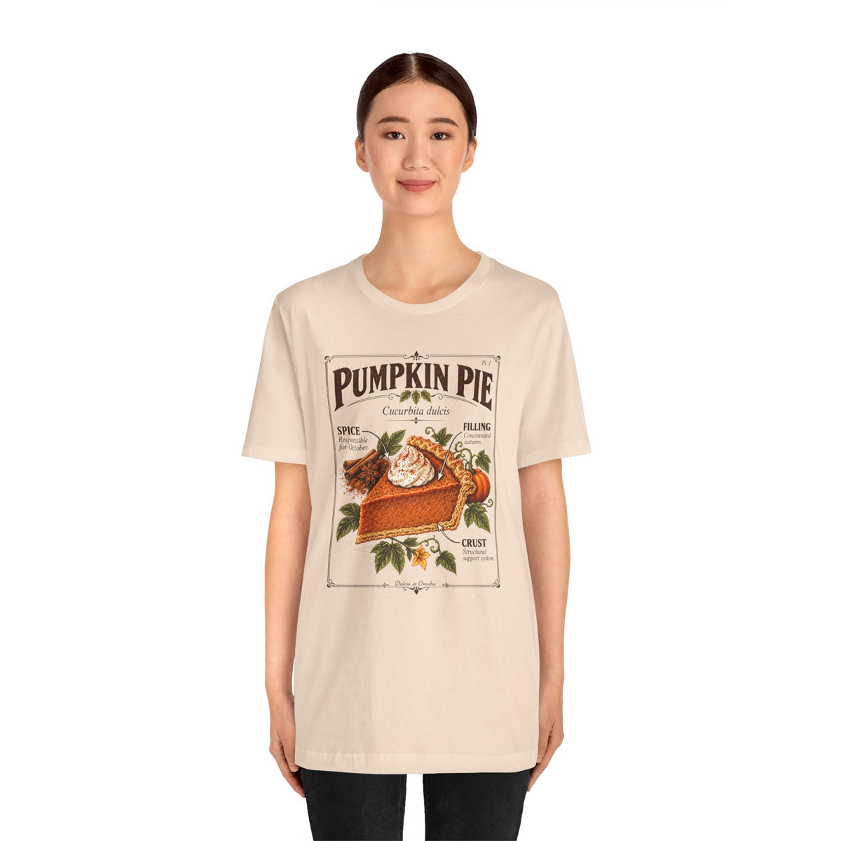 Pumpkin Pie Anatomy T-Shirt – Vintage Thanksgiving Fall Tee