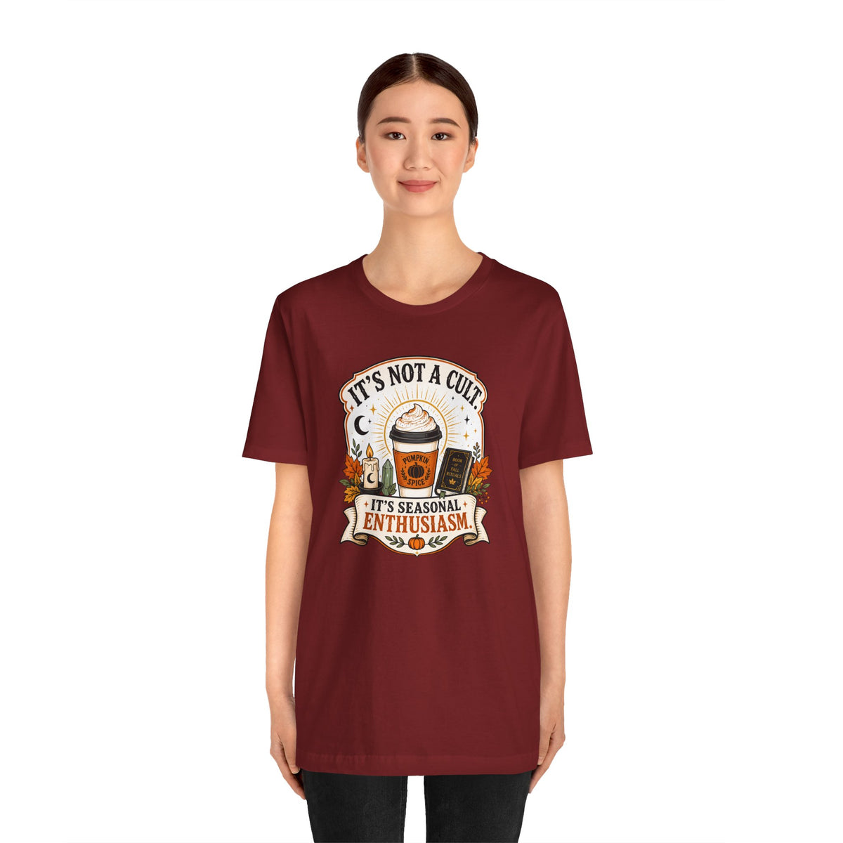It’s Not a Cult Pumpkin Spice T-Shirt – Funny Fall Tee
