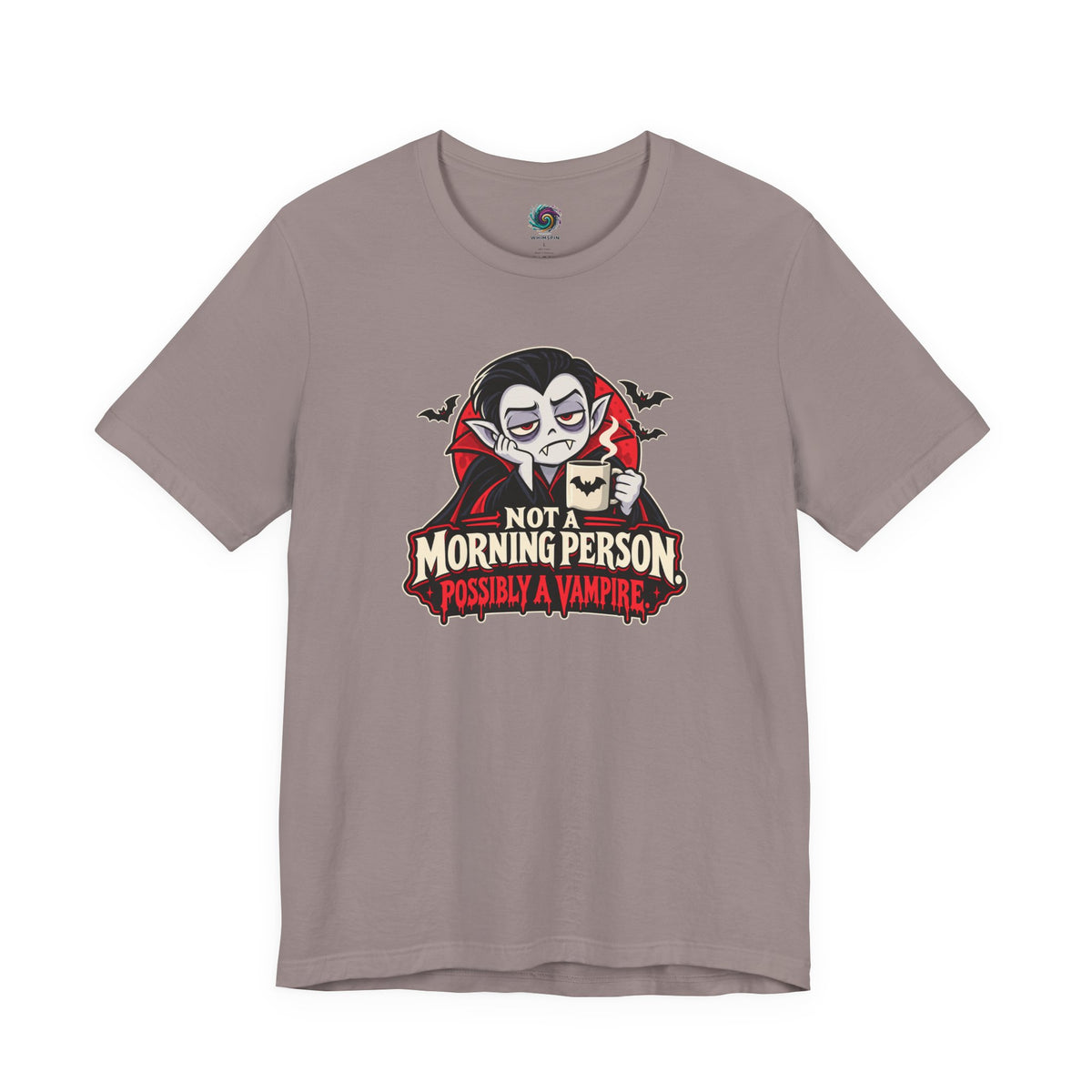 Not a Morning Person Possibly a Vampire T-Shirt – Funny Halloween Tee