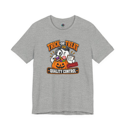 Trick-or-Treat Quality Control T-Shirt – Funny Halloween Candy Tee