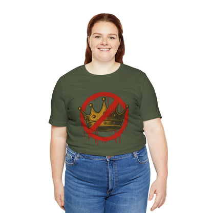 No Kings T-Shirt – Anti-Monarchy Protest Tee for Global Rebels