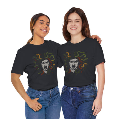 Medusa T-Shirt – Greek Mythology Gorgon Graphic Tee