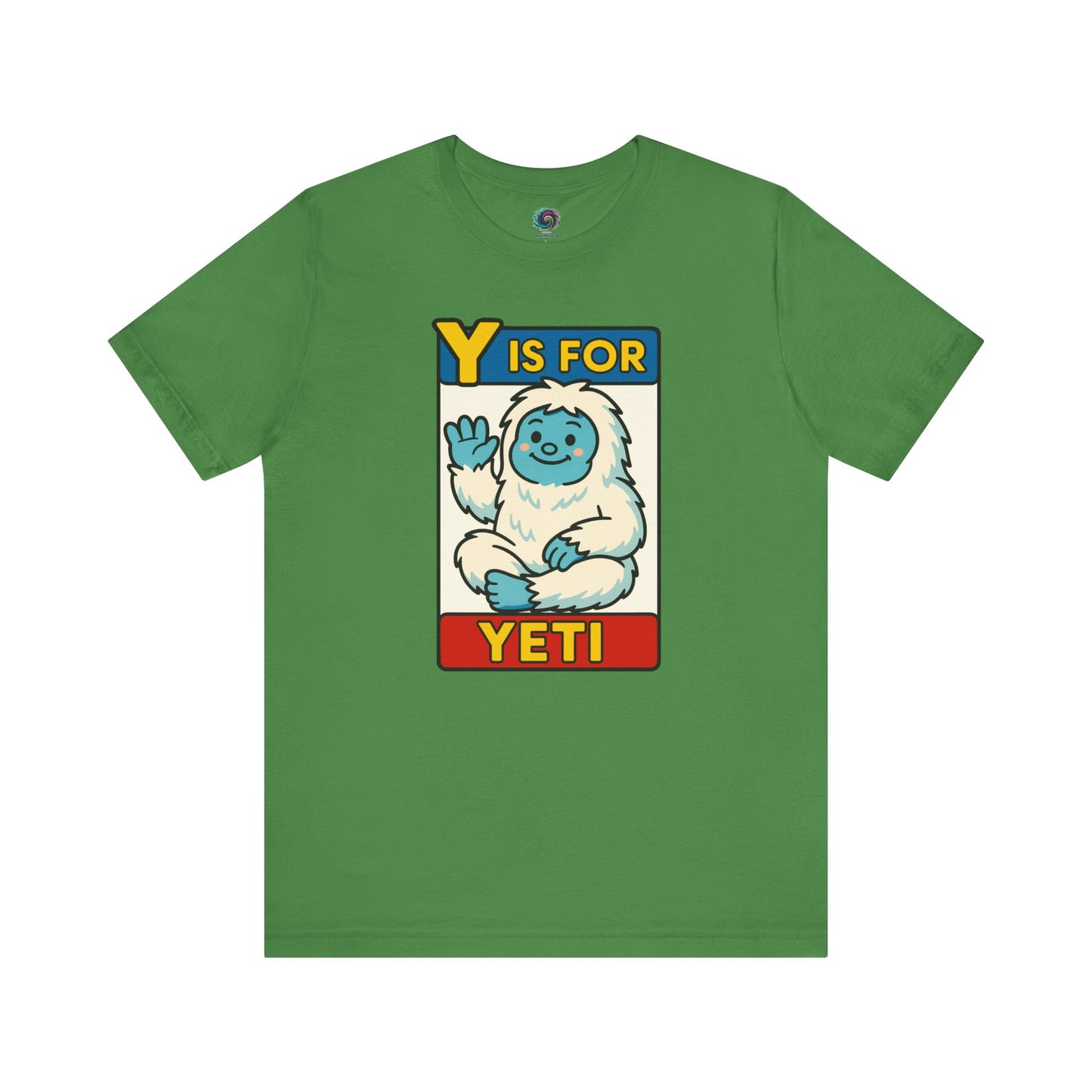 Y Is for Yeti T-Shirt – Cute Winter Monster Tee from the Monster Alphabet Series
