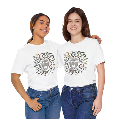 Medusa T-Shirt – Greek Mythology Gorgon Graphic Tee