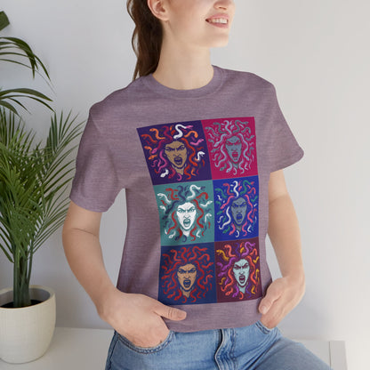 The Female Gaze Medusa T-Shirt – Feminist Pop Art Tee