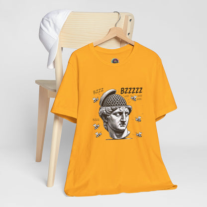 Hive Mind T-Shirt – Surreal Bee Group Think Parody Tee