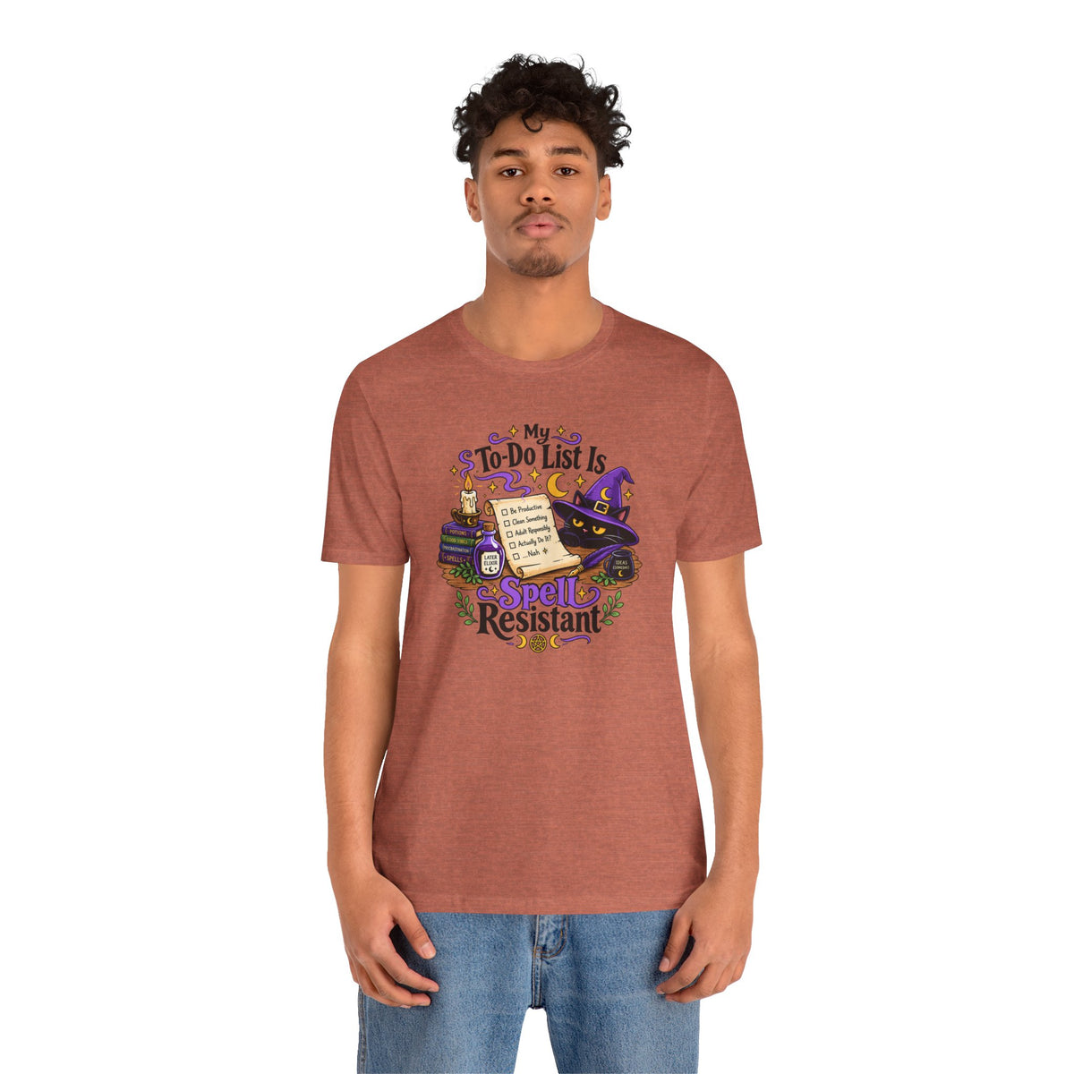 My To-Do List Is Spell Resistant T-Shirt – Funny Witchy ADHD Tee