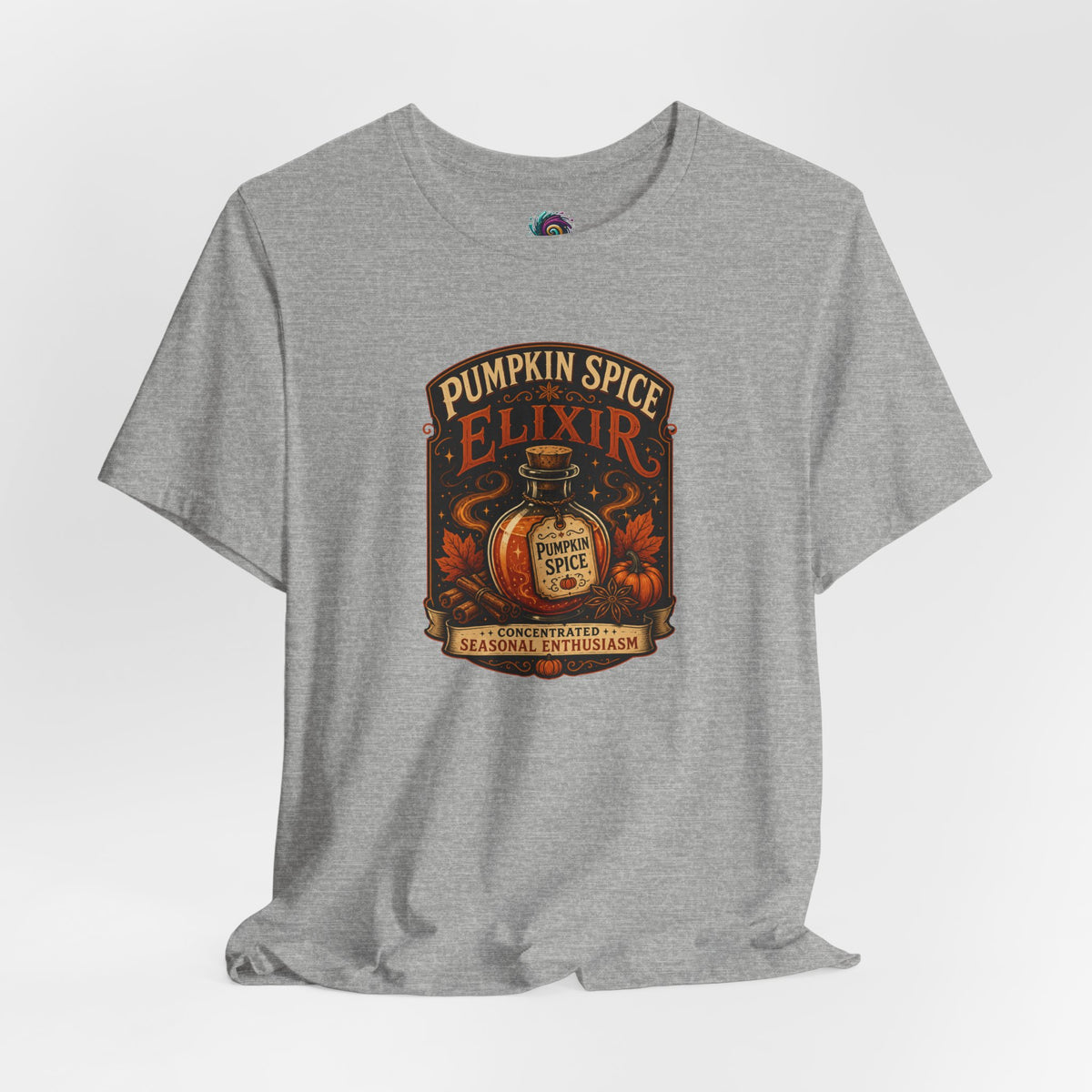 Pumpkin Spice Elixir T-Shirt – Funny Witchy Fall Coffee Tee