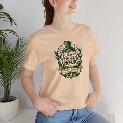 Aqua Tofana T-Shirt – Dark History Feminist Apothecary Tee