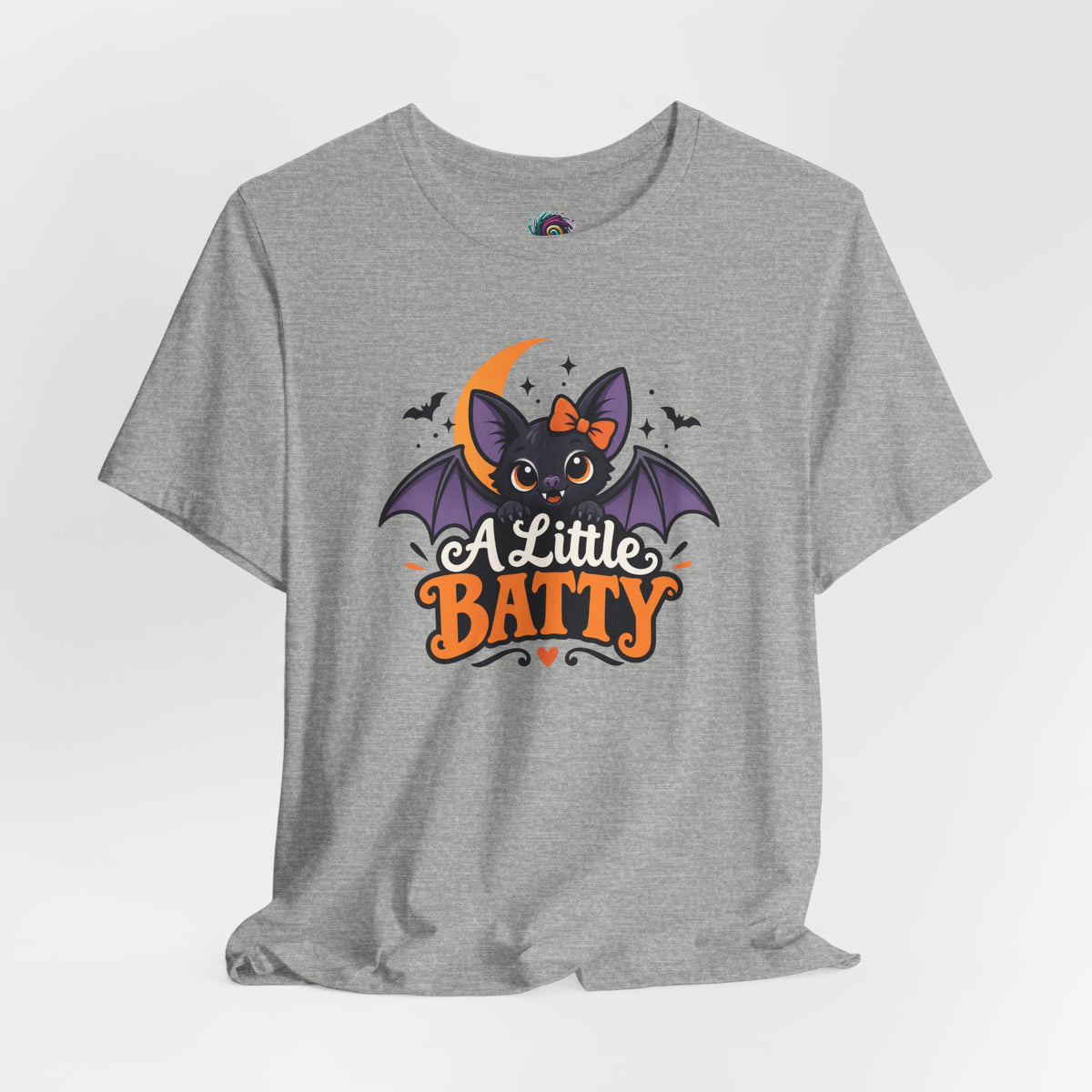 A Little Batty T-shirt - Cute Funny Halloween Bat Tee