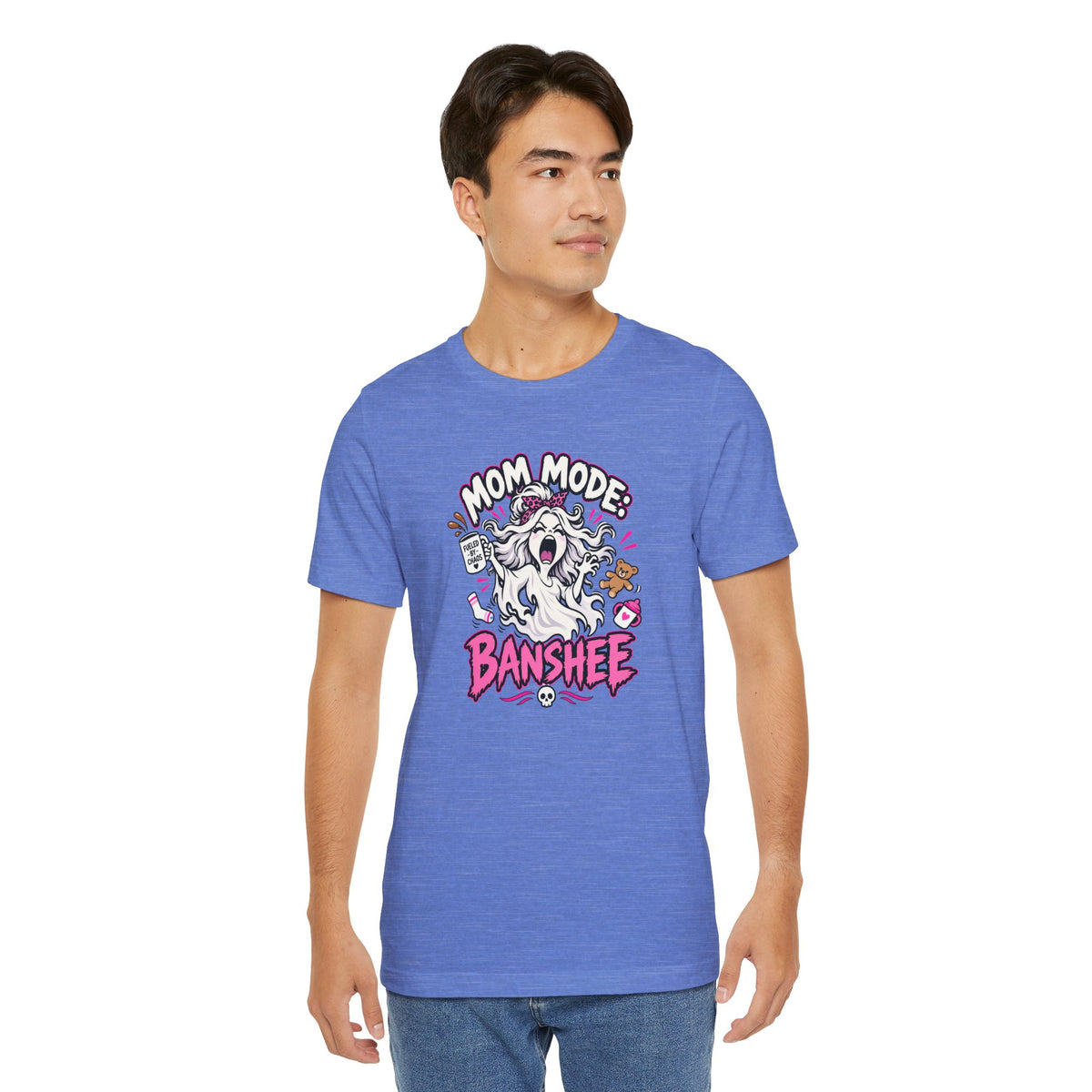 Mom Mode Banshee T-Shirt – Funny Chaotic Mom Halloween Tee