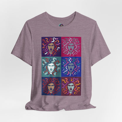 The Female Gaze Medusa T-Shirt – Feminist Pop Art Tee