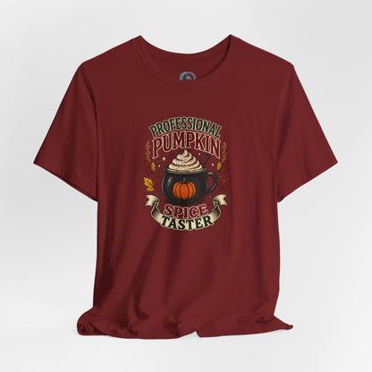 Professional Pumpkin Spice Taster T-Shirt – Funny Fall Coffee Tee