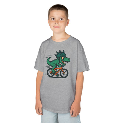 Kids Velociraptor Bike T-Shirt – Funny Dino Velo Tee