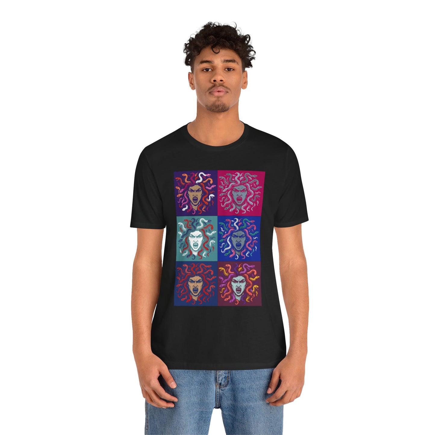 The Female Gaze Medusa T-Shirt – Feminist Pop Art Tee